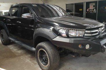 Selling Black Toyota Hilux 2016