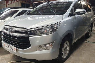 Silver Toyota Innova 2017 at 8800 km for sale