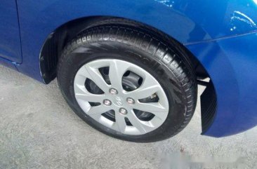 Selling Blue Hyundai Eon 2018 Manual Gasoline at 4000 km