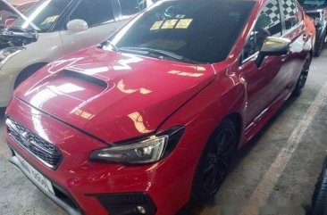 Red Subaru Wrx 2018 Automatic Gasoline for sale in Quezon City