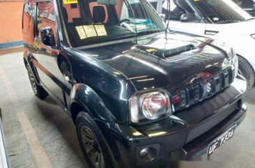 Black Suzuki Jimny 2017 Manual Gasoline for sale in Quezon City