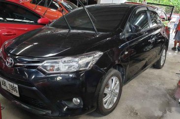 Black Toyota Vios 2015 Manual Gasoline for sale