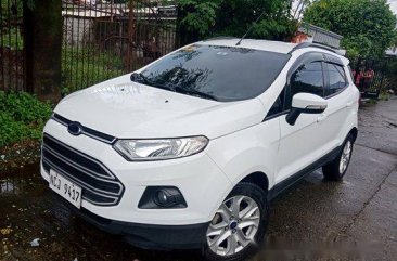 Selling White Ford Ecosport 2016 at 34000 km 