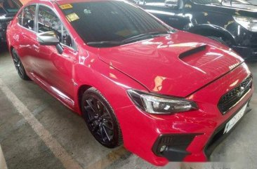 Red Subaru Wrx 2018 Automatic Gasoline for sale in Quezon City