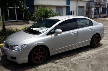Selling Silver Honda Civic 2008 at 120000 km 