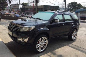 Blue Toyota Fortuner 2013 Manual Diesel for sale