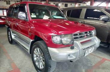 Red Mitsubishi Pajero 2005 for sale in Quezon City