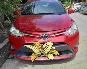 Red Toyota Vios 2015 Automatic Gasoline for sale