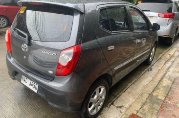 Grey Toyota Wigo 2017 for sale in Quezon City 