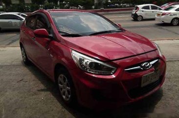 Red Hyundai Accent 2014 Automatic Diesel for sale 