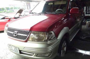 Red Toyota Revo 2004 Manual Gasoline for sale