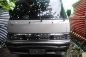 White Nissan Urvan 2015 at 74000 km for sale 