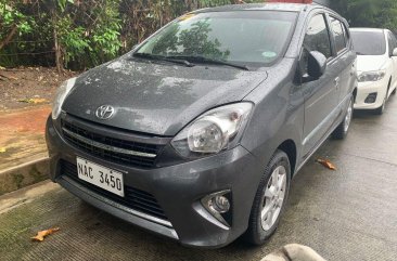 Grey Toyota Wigo 2017 for sale in Quezon City 