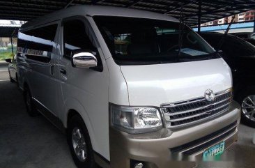 White Toyota Hiace 2013 at 59536 km for sale 