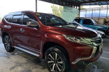 Sell Red 2018 Mitsubishi Montero Sport at 12000 km 