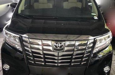 Black Toyota Alphard 2016 at 23000 km for sale