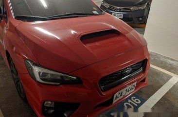 Sell Red 2014 Subaru Wrx Automatic Gasoline at 32600 km 