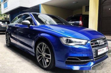 Blue Audi S3 2016 at 5000 km for sale