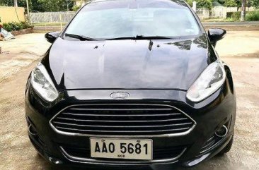 Black Ford Fiesta 2014 Automatic Gasoline for sale 