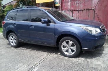 Sell Blue 2014 Subaru Forester in Paranaque 