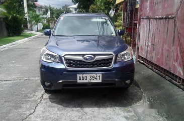 Sell Blue 2014 Subaru Forester in Paranaque 