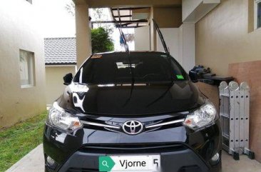 Black Toyota Vios 2017 Automatic Gasoline for sale 