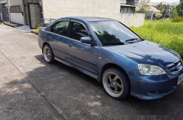 Selling Blue Honda Civic 2003 Automatic Gasoline 