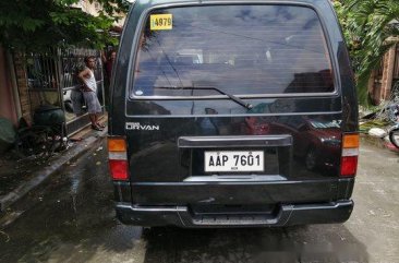 Grey Nissan Urvan 2014 for sale in Quezon City