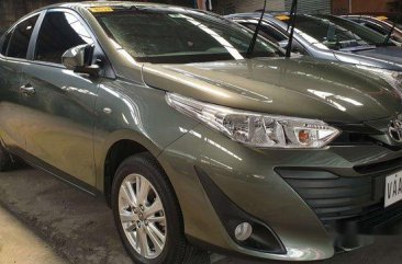 Selling Green Toyota Vios 2018 at 17197 km