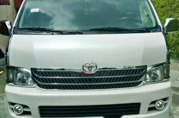 Sell White 2009 Toyota Hiace Automatic Diesel at 90000 km