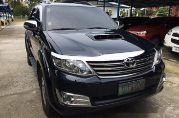 Selling Black Toyota Fortuner 2012 at 64000 km