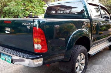 Selling Green Toyota Hilux 2010 in Quezon City