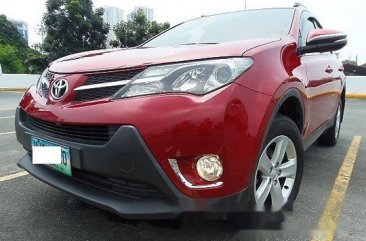 Red Toyota Rav4 2014 Automatic Gasoline for sale in Quezon City