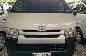 White Toyota Hiace 2016 Van Manual for sale 
