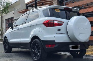 Selling White Ford Ecosport 2017 Automatic Gasoline at 20000 km