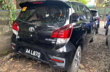 Black Toyota Wigo 2018 Automatic for sale