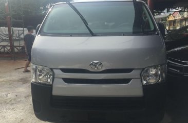 Silver Toyota Hiace 2018 for sale in Quezon City 