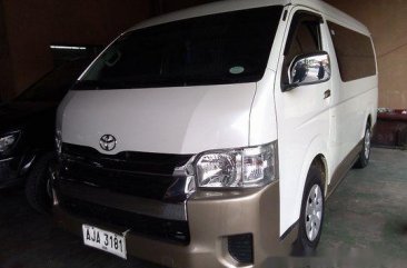 Sell White 2015 Toyota Hiace Automatic Diesel at 45386 km