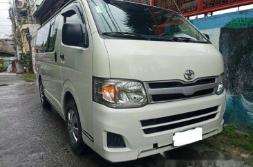 White Toyota Hiace 2013 at 57000 km for sale