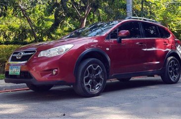 Red Subaru Xv 2013 Automatic Gasoline for sale 