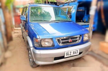 Blue Mitsubishi Adventure 2001 for sale 