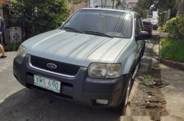 Used Green Ford Escape 2004 Automatic Gasoline at 47000 km for sale  in Manila