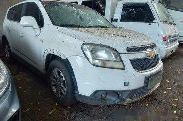 Selling White Chevrolet Orlando 2013 in Makati 