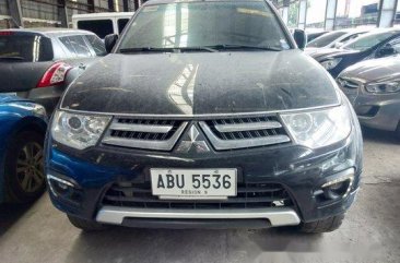 Selling Black Mitsubishi Montero Sport 2015 in Makati 