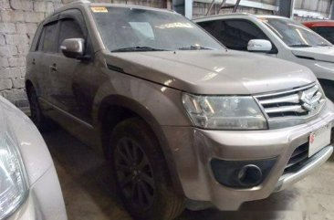 Brown Suzuki Grand Vitara 2017 Automatic Gasoline for sale 