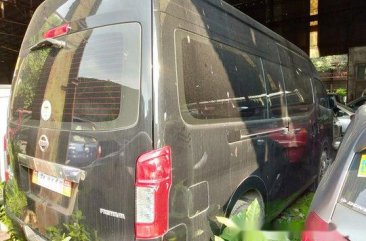 Black Nissan Nv350 Urvan 2017 at 74000 km for sale