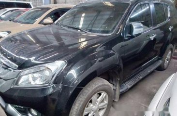 Black Isuzu Mu-X 2016 Automatic Diesel for sale