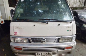 White Nissan Urvan 2015 Manual Diesel for sale 