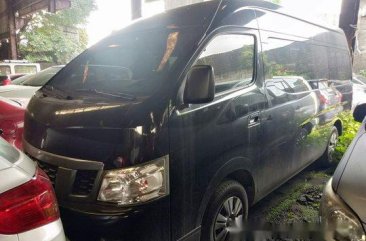 Black Nissan Nv350 Urvan 2017 at 74000 km for sale