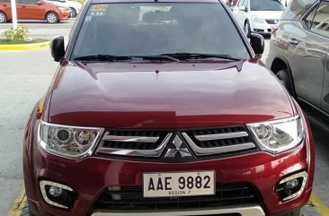 Used Maroon Mitsubishi Montero 2014 for sale in Manila